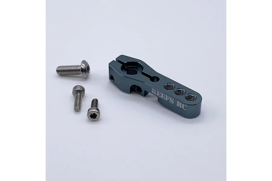 Reefs RC Aluminium 25T Servo Horn - Grey image 100962
