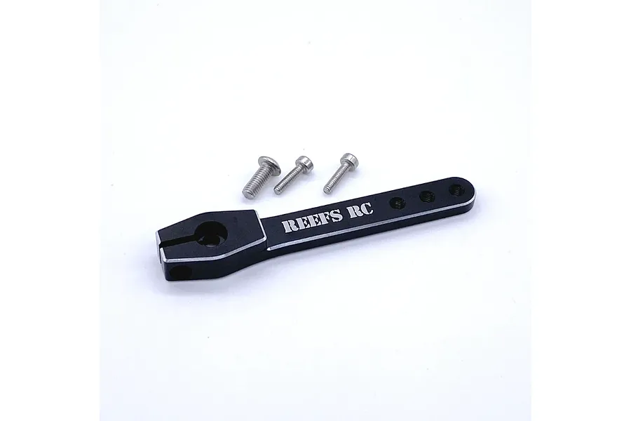 Reefs RC Aluminium 25T Long Servo Horn - Black image 100967