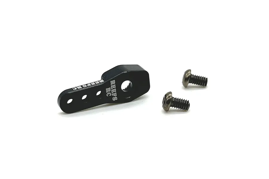 Reefs RC Aluminium 25T Shorty Micro Servo Horn - Black image 100971