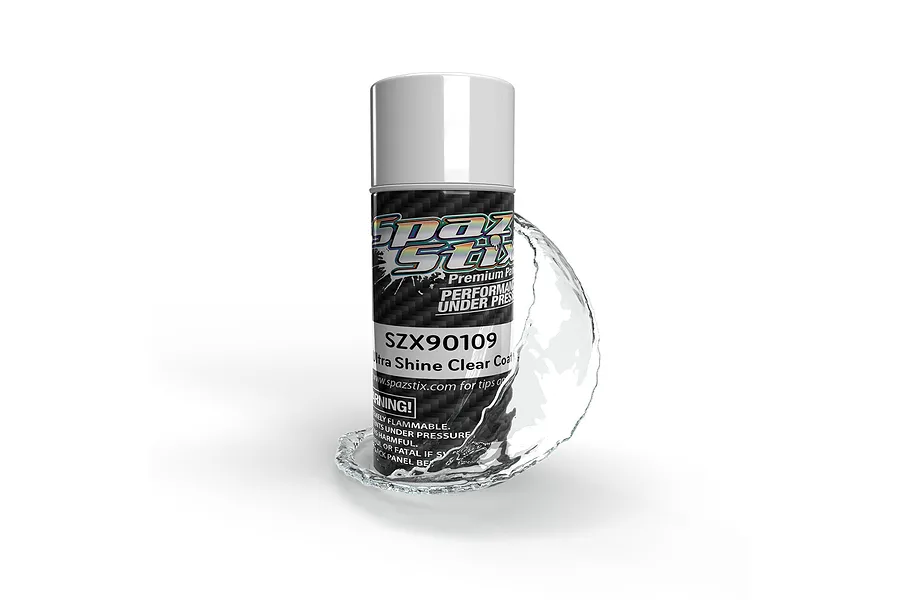 S Stix Ultra Shine Clear Coat Spray Paint 100ml image 100985