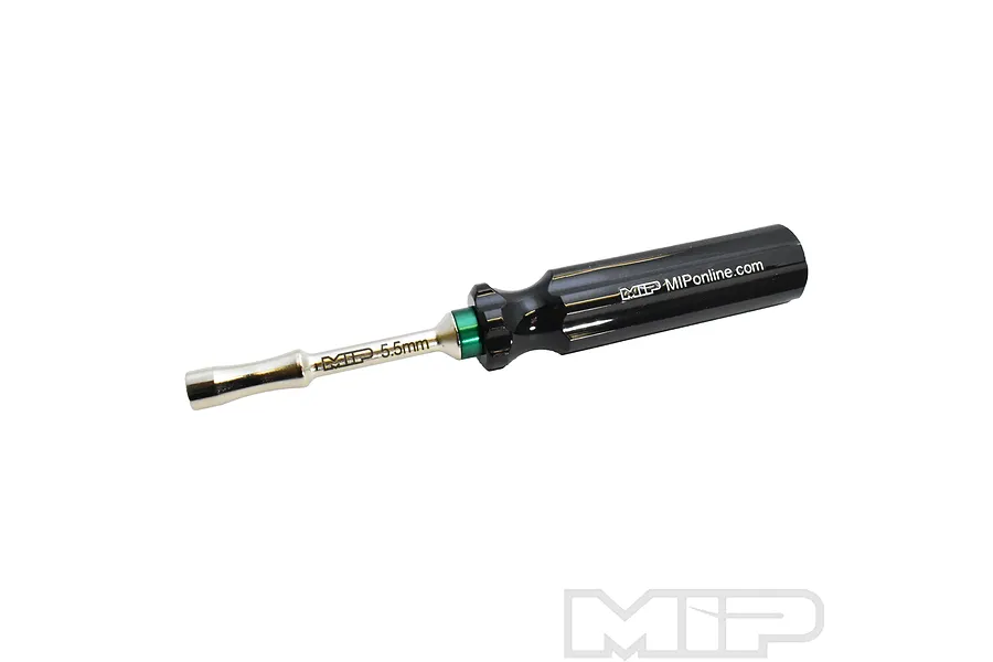 MIP 5.5mm G2 nut driver with a black handle and silver shaft against a white background.