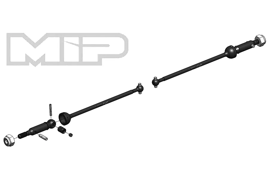 MIP Hardened Steel CVD Driveshaft Set 2Pcs image 101079