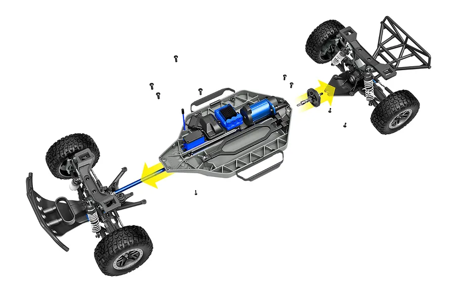 Traxxas Slash 4X4 VXL RC Short Course Truck Electric Brushless 4WD 1/10 Scale RTR image 101096