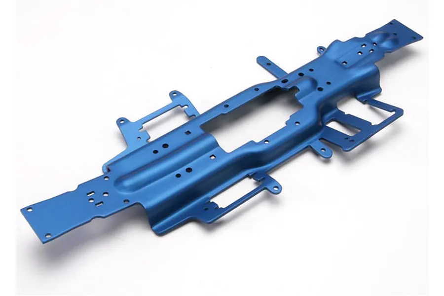 Traxxas Aluminium Extended Chassis - Blue image 101112