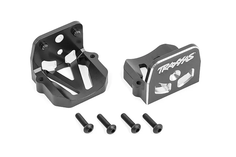 Traxxas Aluminium Motor Mounts 2Pcs - Grey image 101131
