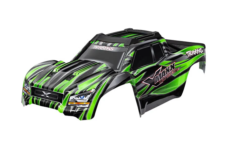Traxxas X-Maxx Painted Body Shell - Green image 101139