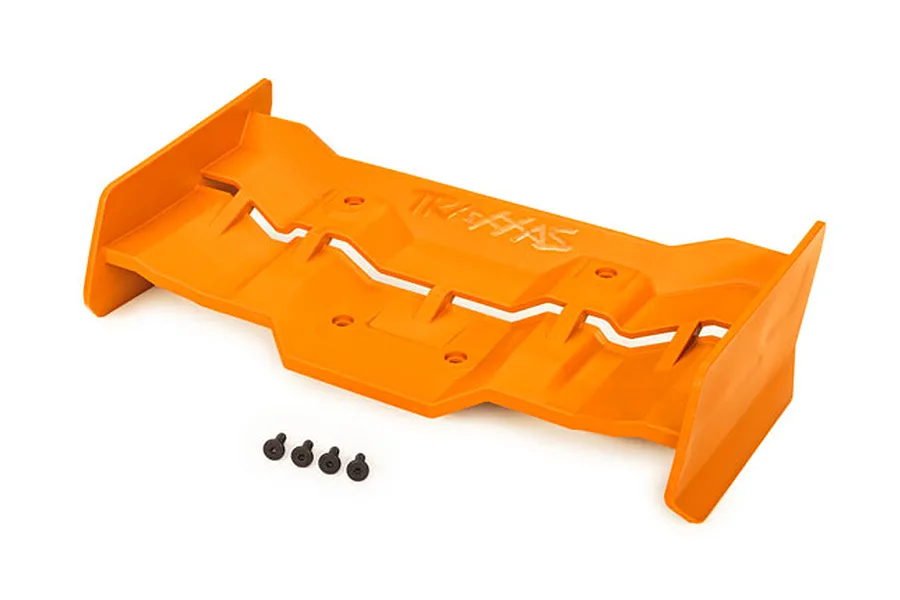 Traxxas Rear Wing Orange image 101141