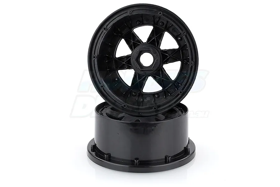 Rovan 4.7/5.5&amp;quot; Baja 5B Front Desperado Rims 2Pcs image 10117