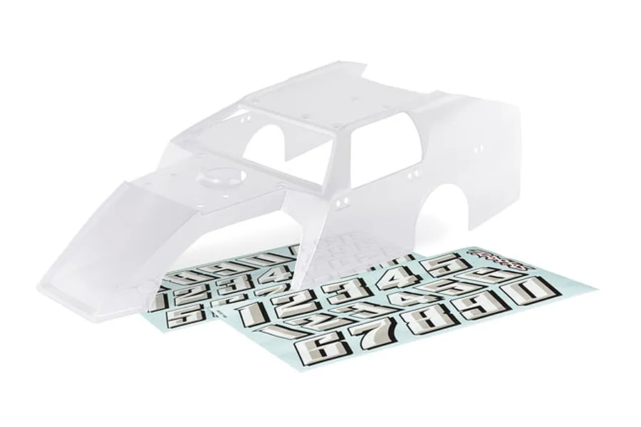 Traxxas 1/10 Slash Modified Unpainted Body Shell - Clear image 101169