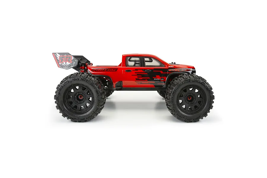 Pro-Line 1/8 2021 Chevrolet Silverado 2500 HD Unpainted Body Shell - Clear image 101197