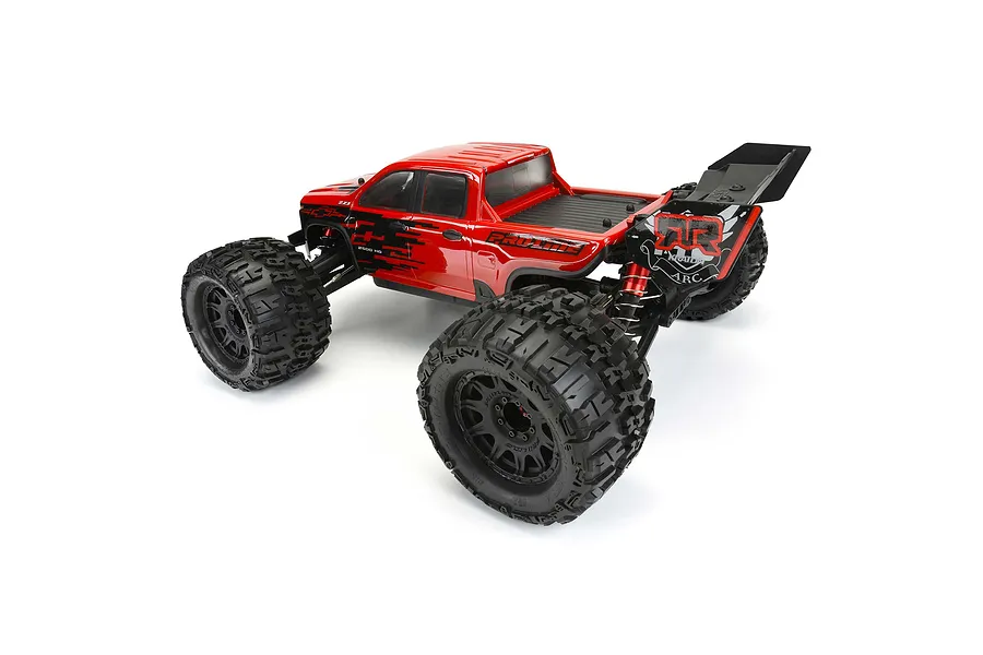 Pro-Line 1/8 2021 Chevrolet Silverado 2500 HD Unpainted Body Shell - Clear image 101198