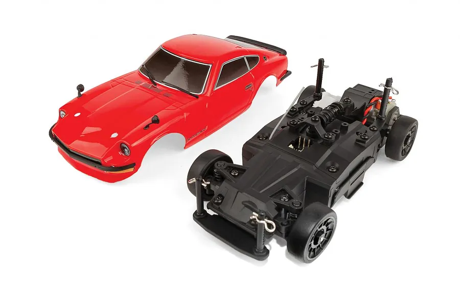 Team Associated SR27 Datsun 240Z RC Car Electric 2WD 1/27 Scale RTR - Red image 101274