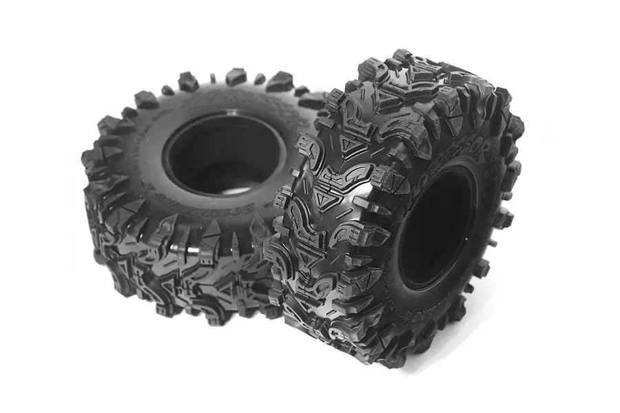 Boom Racing 1.9&amp;quot; Aggressor Gekko Red Crawling Tyres with 2 Stage Soft/Open Foam Inserts 2Pcs image 5