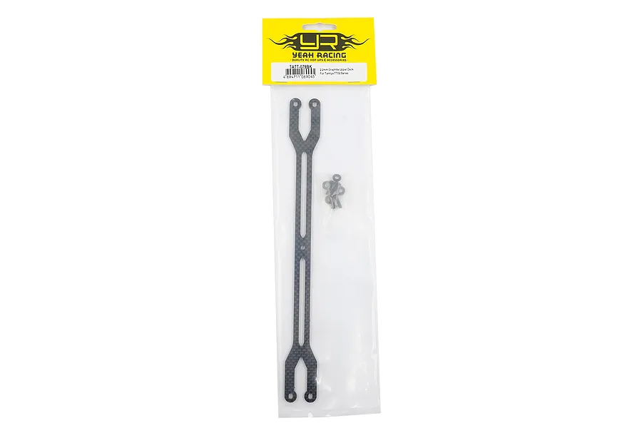 Yeah Racing 2.2mm carbon fibre upper deck for Tamiya TT02 in original retail packaging.