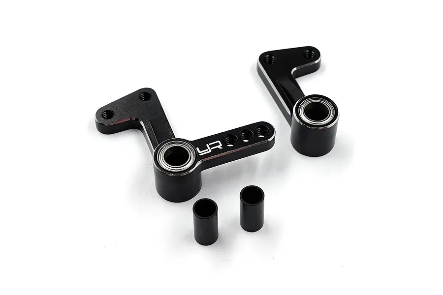 Yeah Racing Aluminium Steering Assembly - Black image 101426
