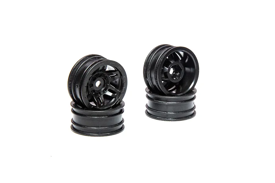 Axial 1.0&amp;quot; Rockster Rims 4Pcs - Black image 101516