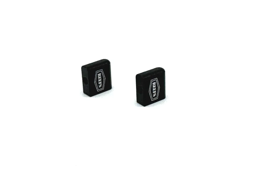 Reefs RC Aluminium Sub Micro Tabs 2Pcs - Black image 101593