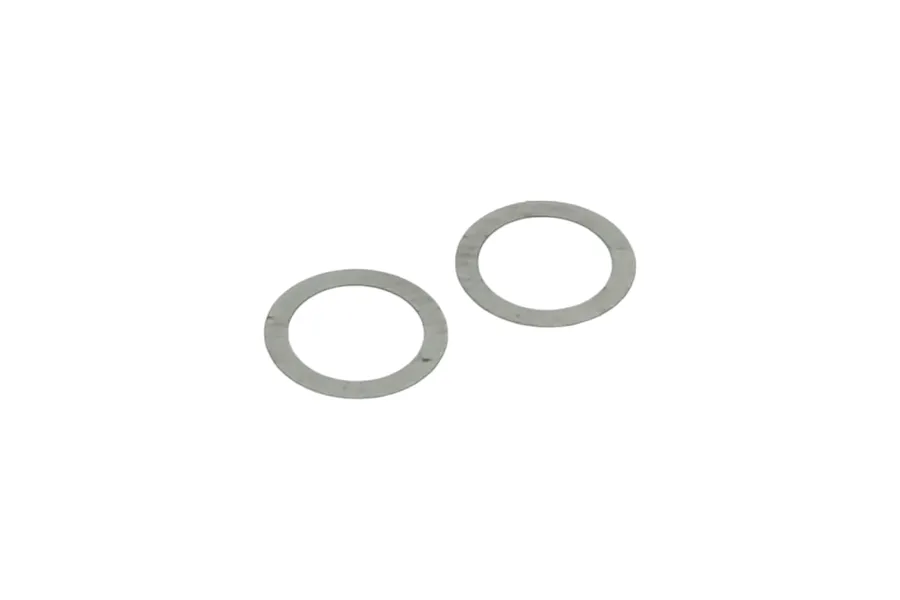 RC Maker Stainless Steel 5x7x0.1mm Shims 4Pcs - Silver image 101611