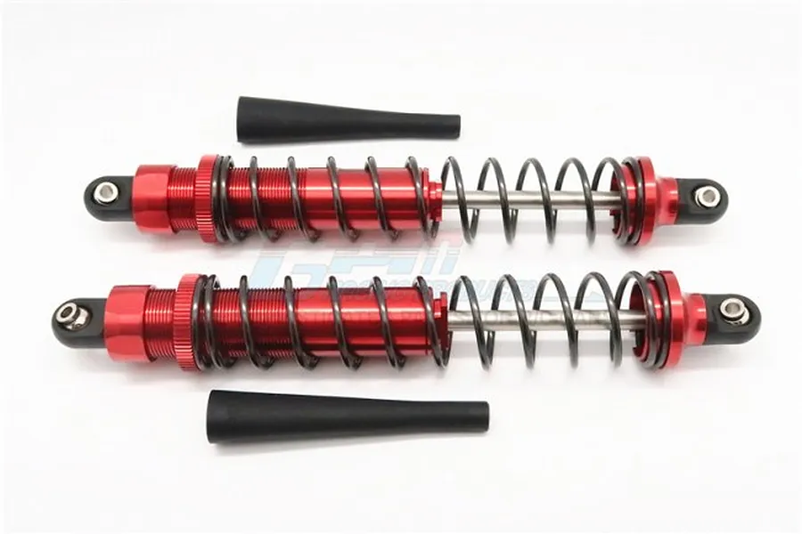 GPM Red Aluminium 127-186mm Front Shocks 2Pcs image 101774