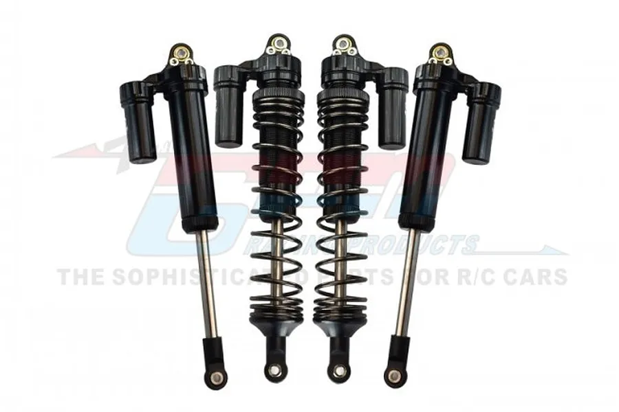 GPM Black Aluminium 135mm Front L-Shape Piggyback Shocks 4Pcs image 101780