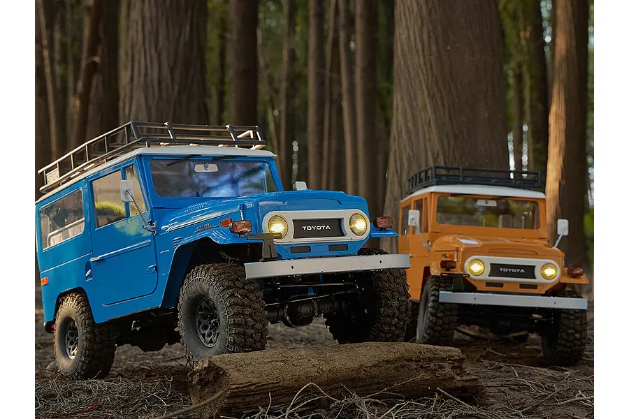 FMS Toyota FJ40 Land Cruiser RC Rock Crawler Electric 4WD 1/10 Scale RTR - Blue image 101792