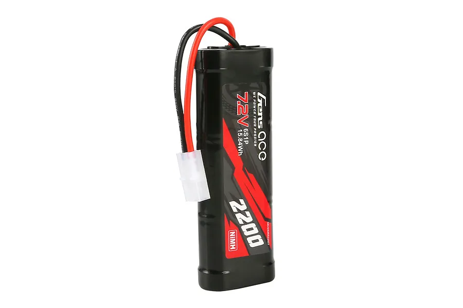 Gens Ace 7.2V 2200mAh Ni-MH Battery w/ Tamiya Plug image 101806
