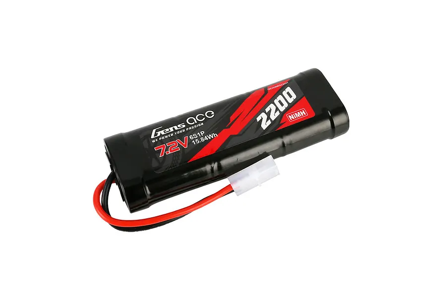 Gens Ace 7.2V 2200mAh Ni-MH Battery w/ Tamiya Plug image 101808