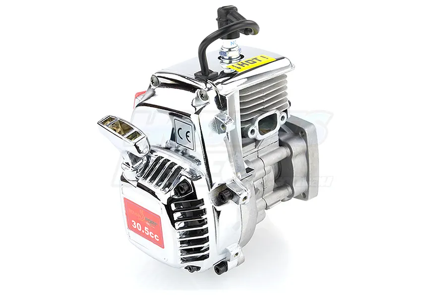 Rovan 30.5cc 4 Bolt Chrome 2 Stroke Engine /w Walbro Carb &amp;amp; NGK Spark Plug image 10240