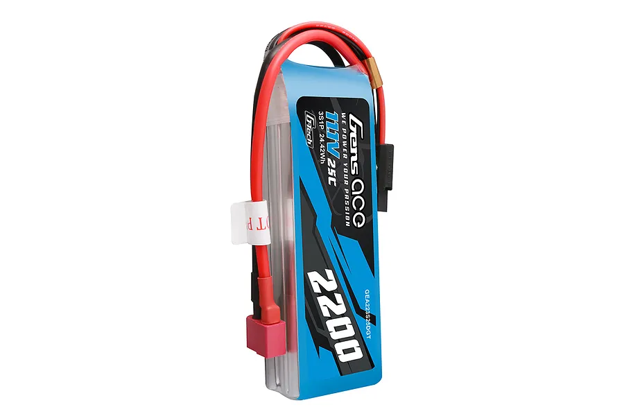 Gens Ace G-Tech 11.1V 2200mAh 25C Soft Case LiPo Battery image 102481