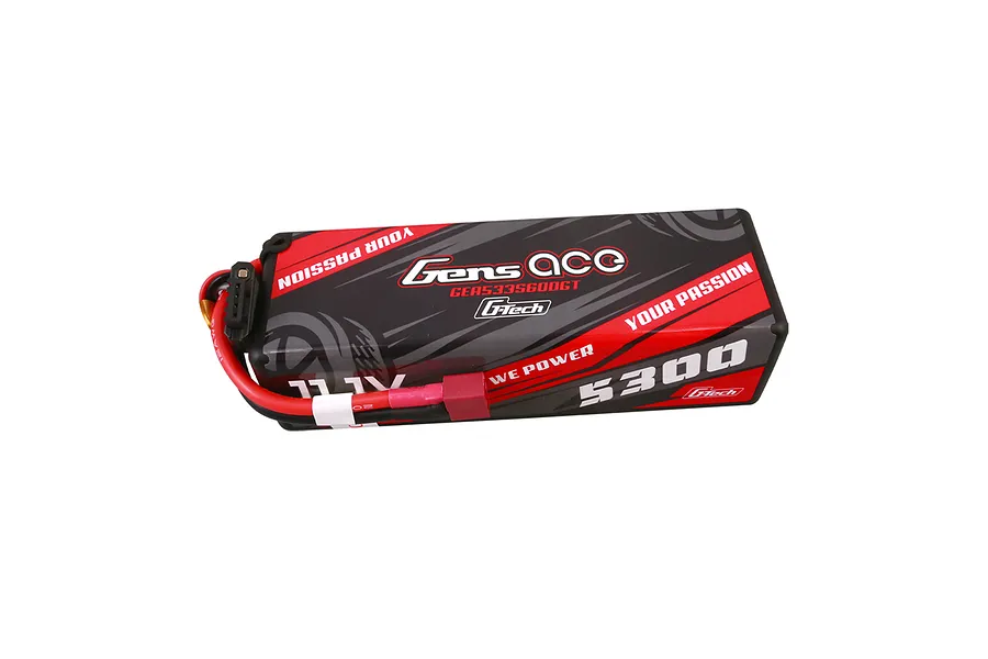 Gens Ace G-Tech 11.1V 5300mAh 60C Hard Case LiPo Battery image 102492