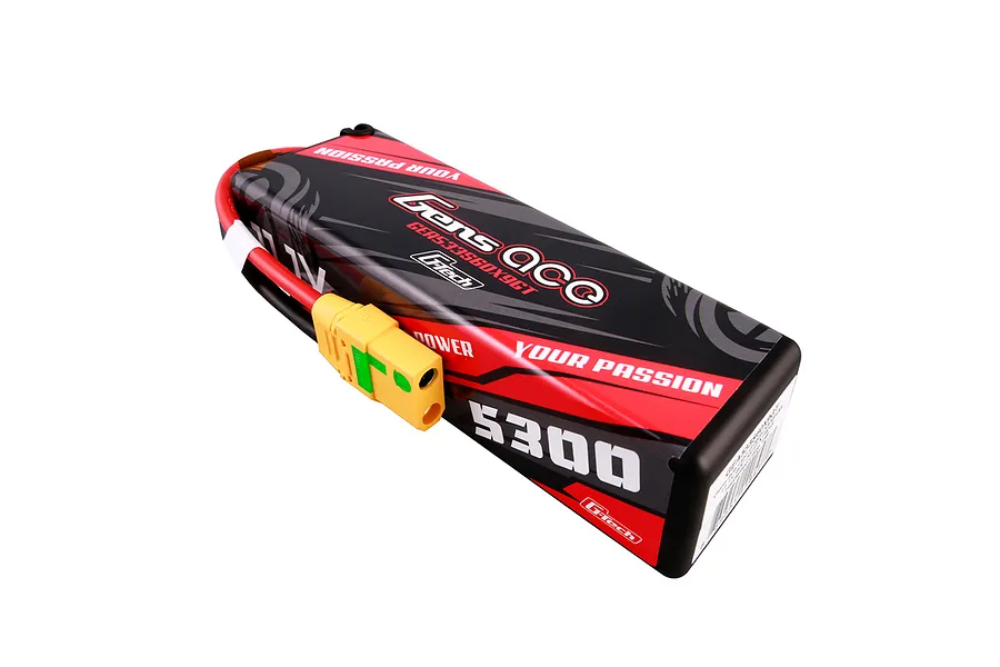 Gens Ace G-Tech 11.1V 5300mAh 60C Hard Case LiPo Battery image 102496