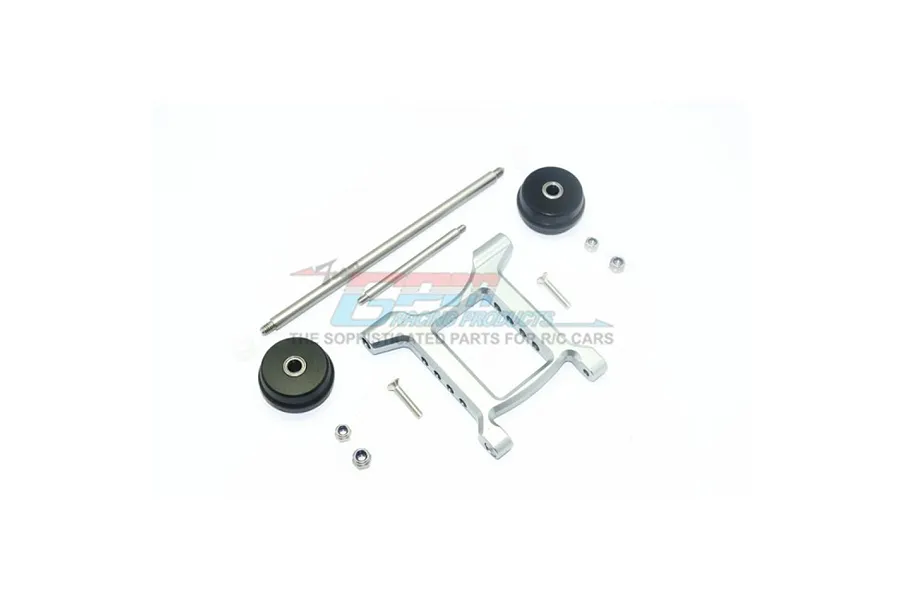 GPM Aluminium Adjustable Wheelie Bar - Grey Silver image 102608