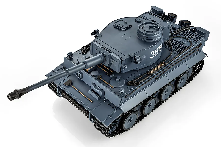 Heng Long German Tiger I RC Tank Electric Tracked 1/16 Scale RTR image 102666