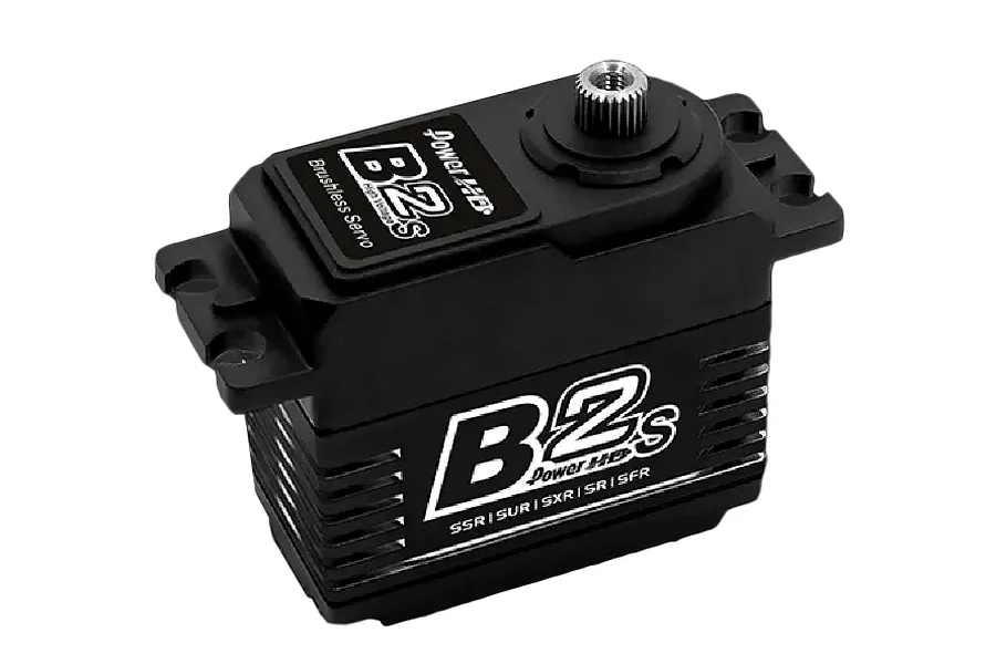 Power HD Black Aluminium B2S Standard 50kg 8.4V HV Waterproof Brushless Metal Geared Servo image 102837