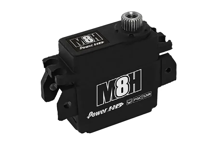 Power HD M8H Micro 8.5kg 8.4V Coreless Metal Geared Servo - Black image 102843