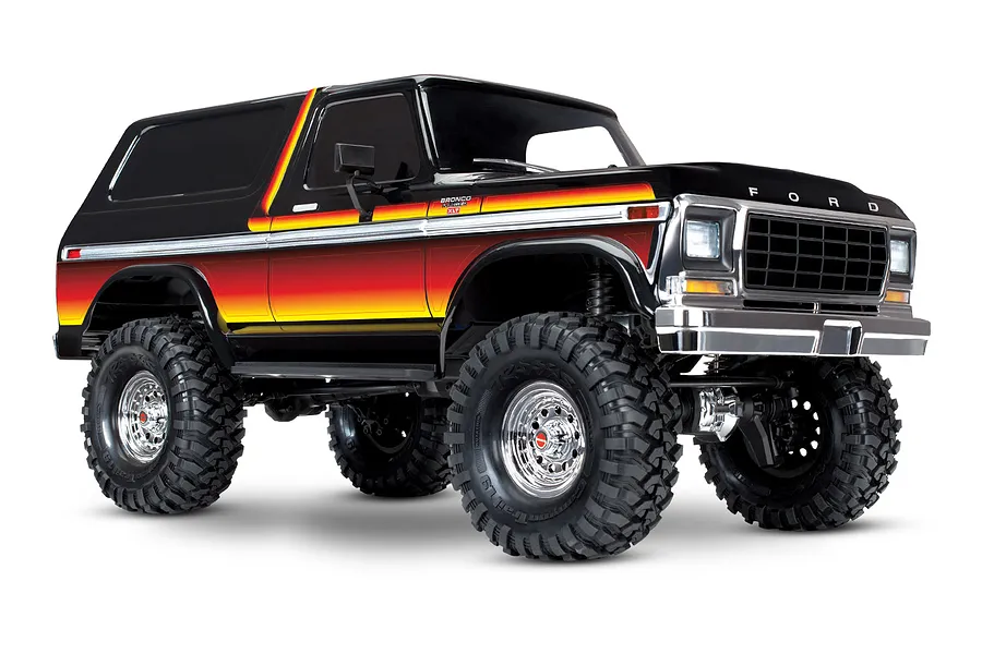 Traxxas TRX-4 Ford Bronco Ranger XLT RC Rock Crawler Electric 4WD 1/10 Scale RTR image 102936