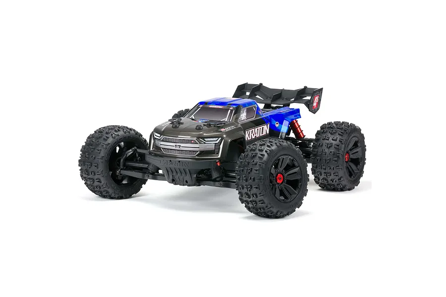 ARRMA Kraton 4x4 4S V2 BLX Speed RC Monster Truck Electric Brushless 4WD 1/10 Scale RTR - Blue image 103049