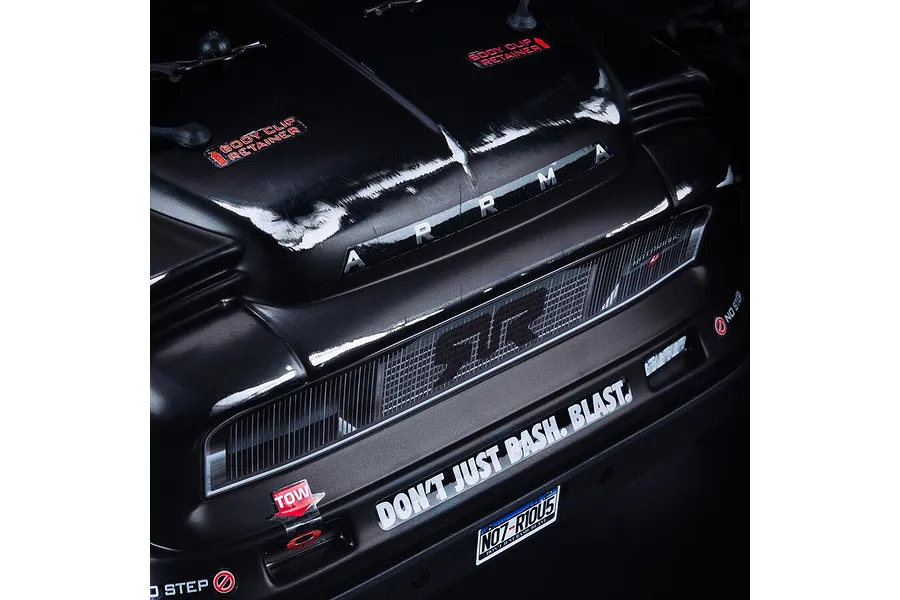ARRMA NOTORIOUS 6S V5 4X4 BLX RC Stunt Truck Electric Brushless 4WD 1/8 Scale RTR - Black image 103113