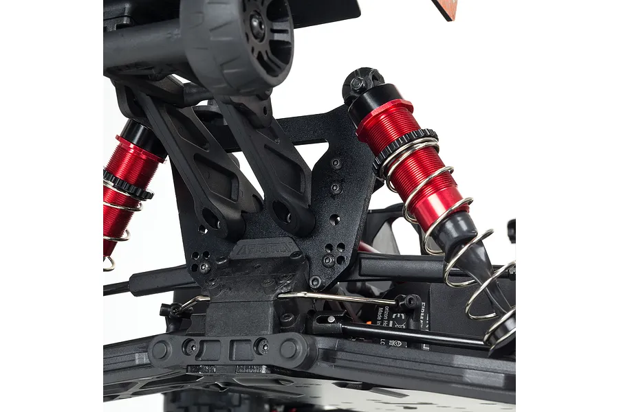 ARRMA NOTORIOUS 6S V5 4X4 BLX RC Stunt Truck Electric Brushless 4WD 1/8 Scale RTR - Black image 103119