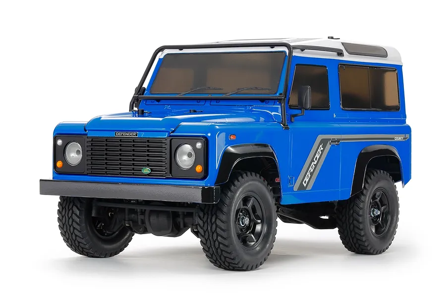 Tamiya CC-02 1990 Land Rover Defender 90 RC Rock Crawler Electric 4WD 1/10 Scale Kit (No ESC) image 103290