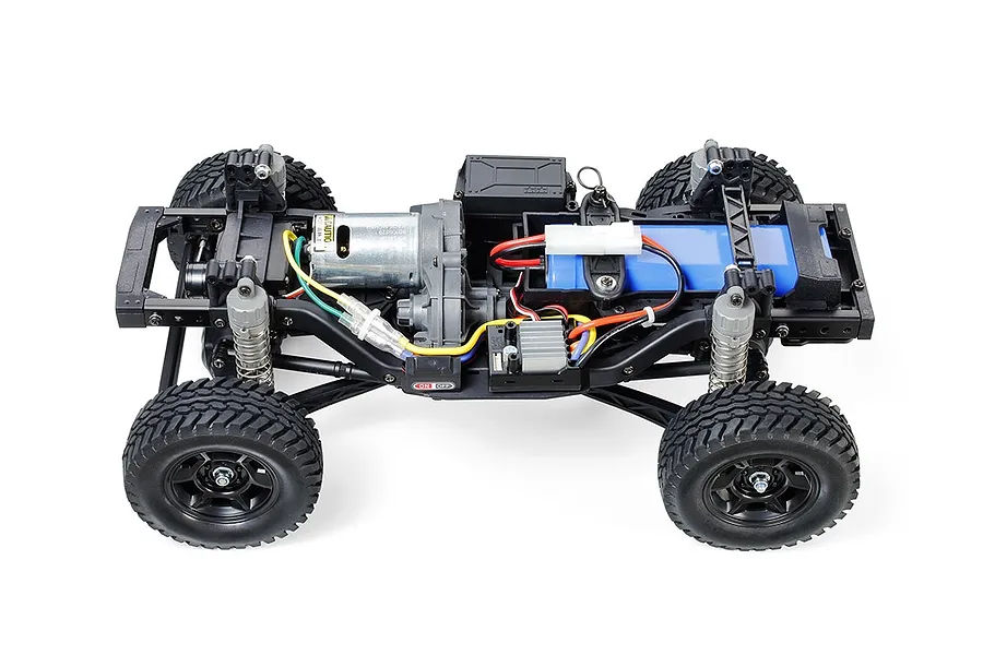 Tamiya CC-02 1990 Land Rover Defender 90 RC Rock Crawler Electric 4WD 1/10 Scale Kit (No ESC) image 103292