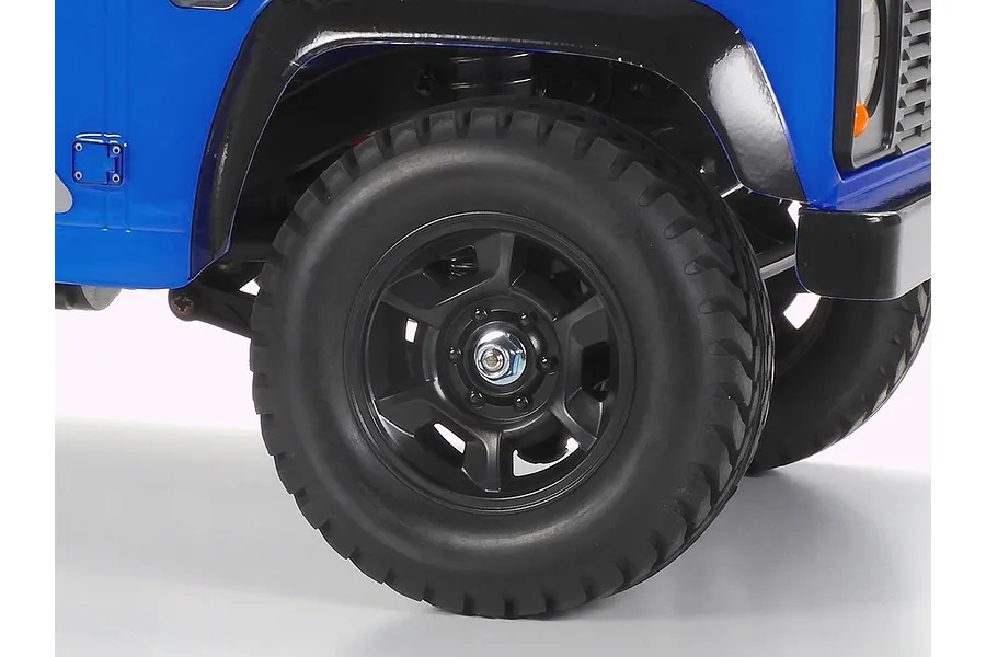 Tamiya CC-02 1990 Land Rover Defender 90 RC Rock Crawler Electric 4WD 1/10 Scale Kit (No ESC) image 103296