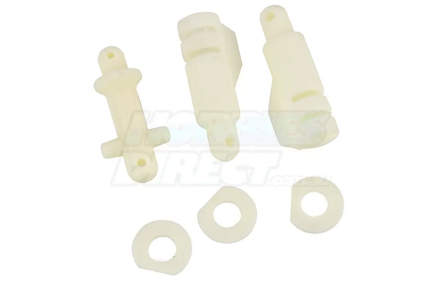 Rovan White Nylon Mounting Body Post Set image 10335