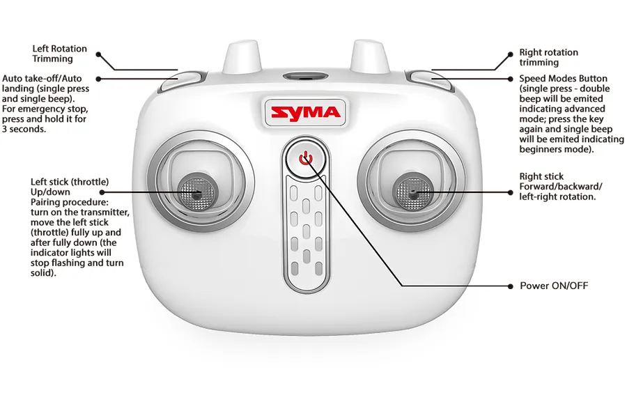 Syma S107H RC Helicopter RTF with Auto Hover and One Key Take Off image 103578