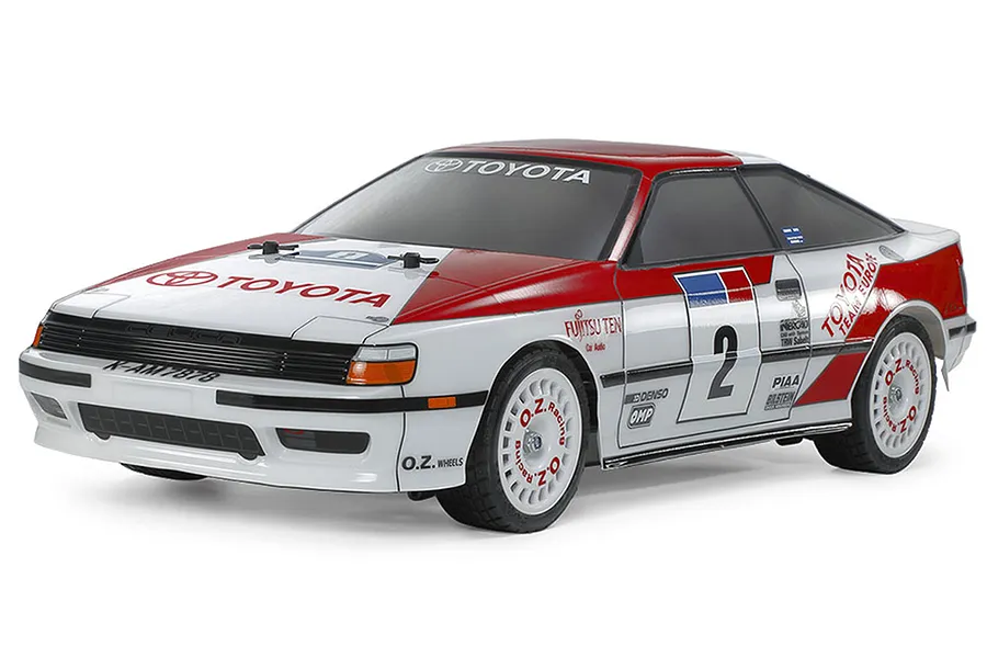 Tamiya TT-02 ST165 Toyota Celica GT-Four RC Rally Car Electric 4WD 1/10 Scale Kit - White image 103737