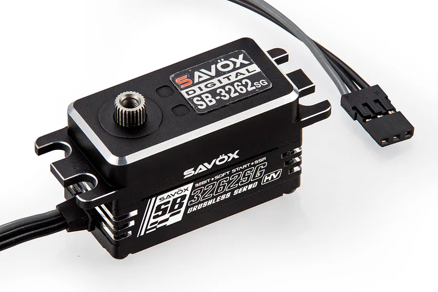 Savox Aluminium SB-3262SG Low Profile 35kg 8.4V Brushless Metal Geared Servo image 103788