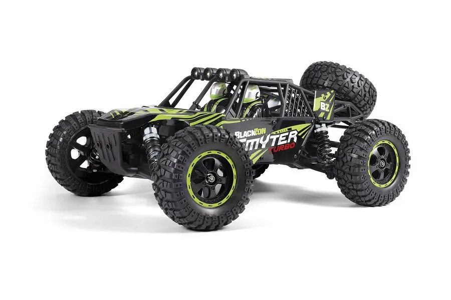BlackZon Smyter DB Turbo RC Desert Buggy Brushless Electric 4WD 1/12 Scale RTR - Green image 103802
