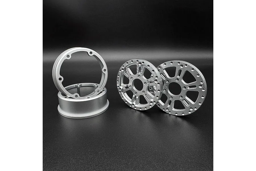 Reefs RC 1.9&amp;quot; Aluminium Blade Beadlock Rims 2Pcs image 103831