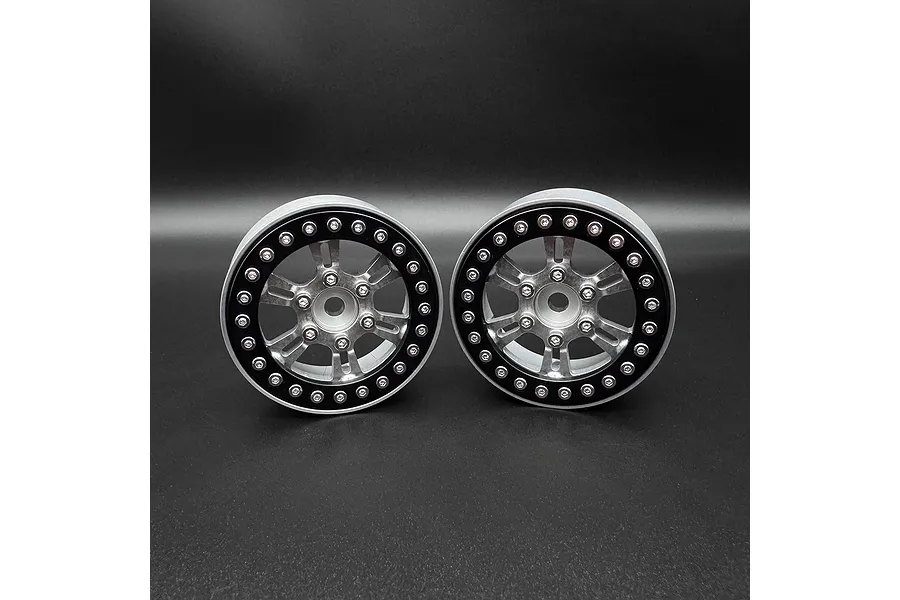 Reefs RC 1.9&amp;quot; Aluminium Blade Beadlock Rims 2Pcs image 103832