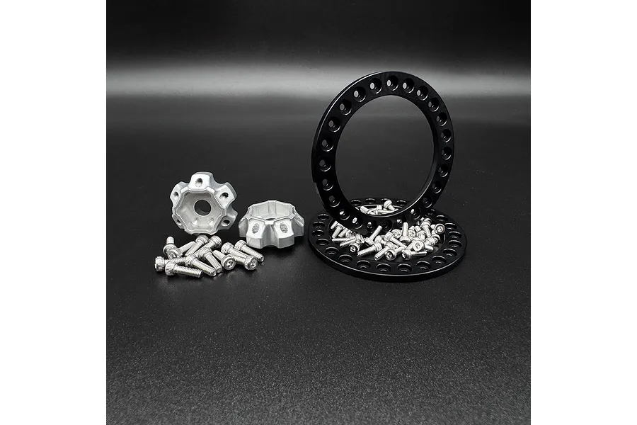 Reefs RC 1.9&amp;quot; Aluminium Shield Beadlock Rims 2Pcs image 103837